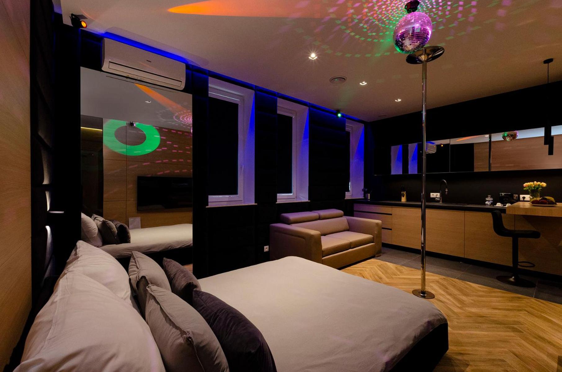 Lupoapartments Z Jacuzzi Pole Dance Leczycka 29 Klimatyzacja Parking Dostep Na Kod Łódź Cameră foto
