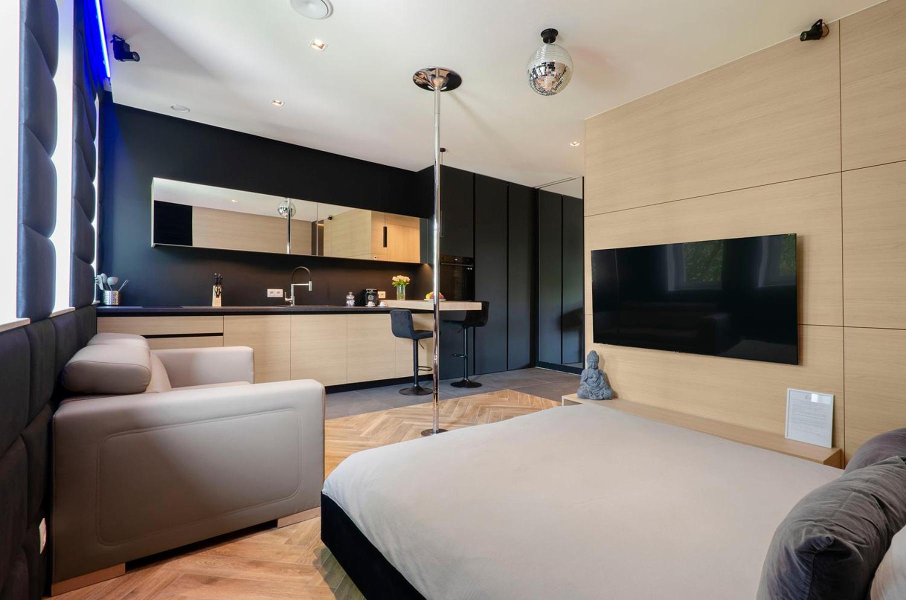 Lupoapartments Z Jacuzzi Pole Dance Leczycka 29 Klimatyzacja Parking Dostep Na Kod Łódź Cameră foto