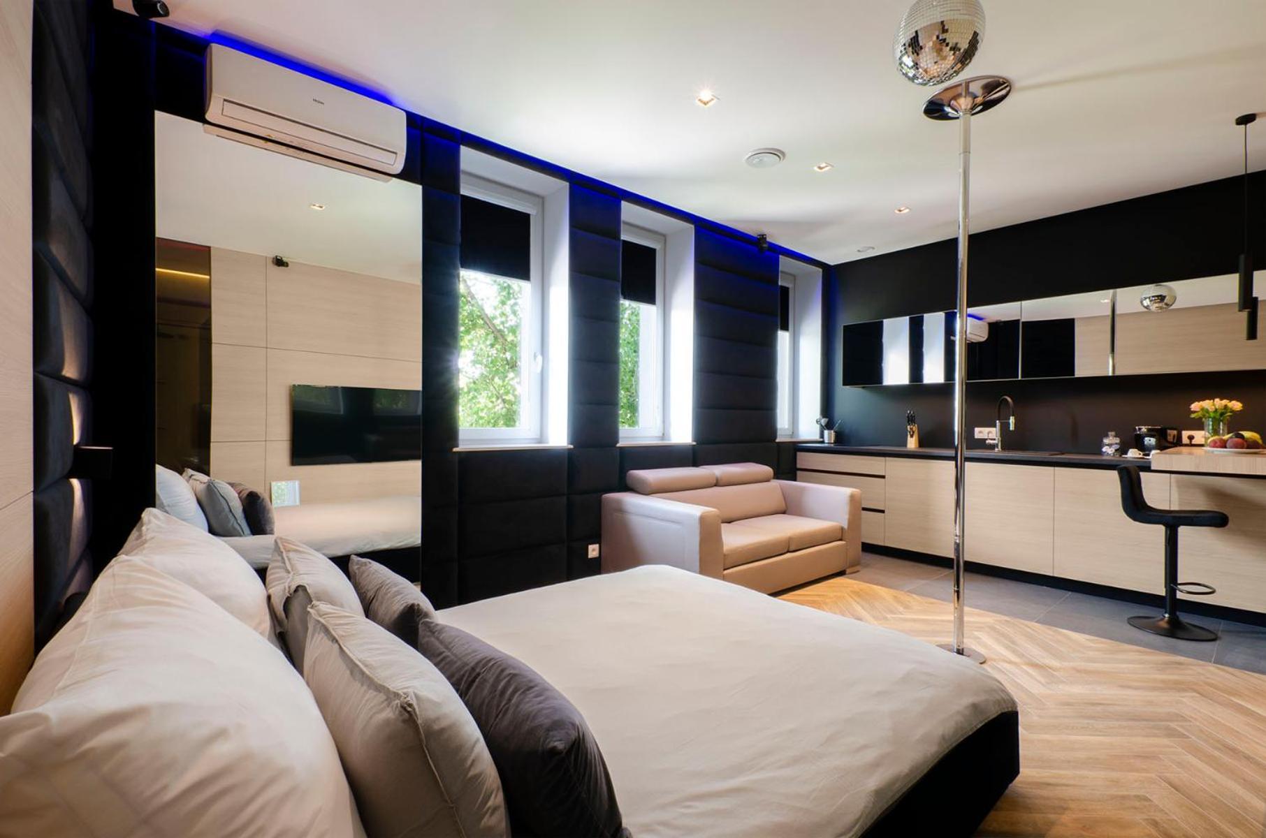 Lupoapartments Z Jacuzzi Pole Dance Leczycka 29 Klimatyzacja Parking Dostep Na Kod Łódź Cameră foto
