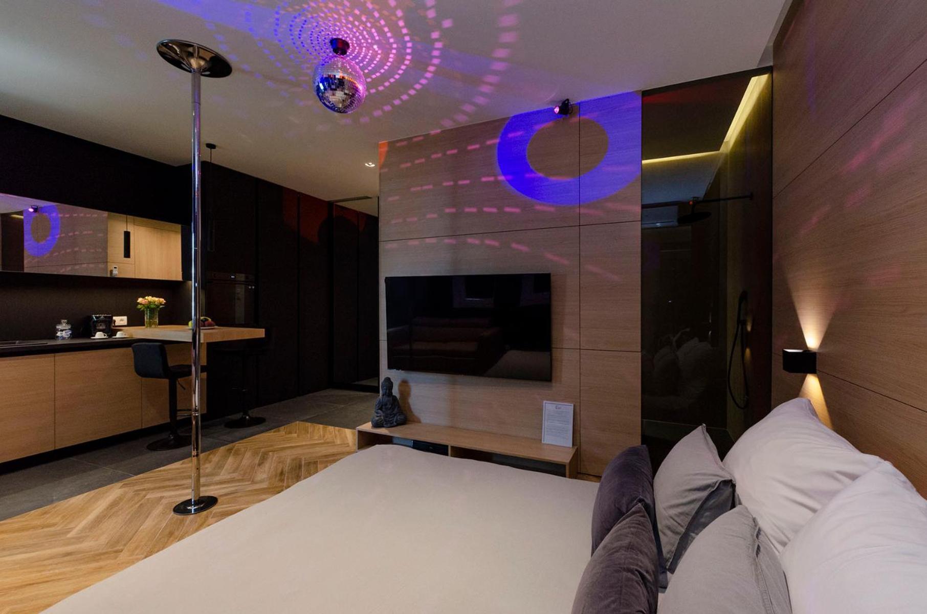 Lupoapartments Z Jacuzzi Pole Dance Leczycka 29 Klimatyzacja Parking Dostep Na Kod Łódź Cameră foto
